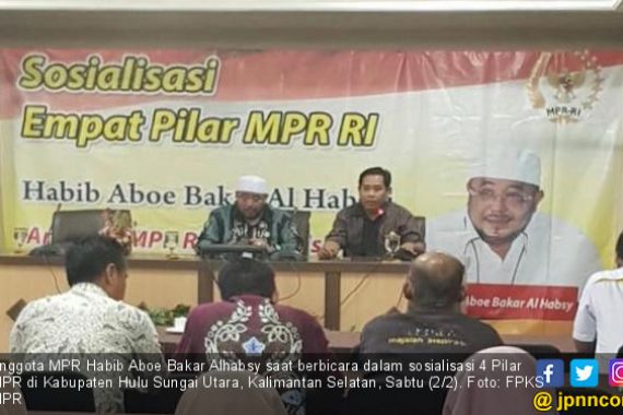 Sosialisasi 4 Pilar, Habib Aboe Ajak Masyarakat Gunakan Hak Pilih - JPNN.COM