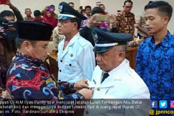 Pungli, Lurah Timbangan 32 Langsung Dicopot Bupati Ogan Ilir - JPNN.COM