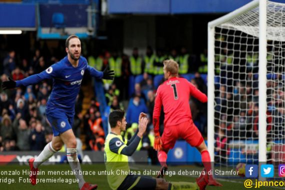 Chelsea Pesta Gol, Gonzalo Higuain Ukir Rekor - JPNN.COM