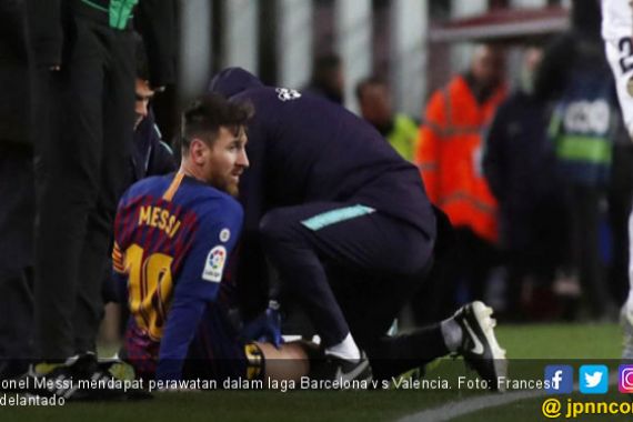 Barcelona Ditahan Valencia di Camp Nou, Messi Dapat Masalah - JPNN.COM