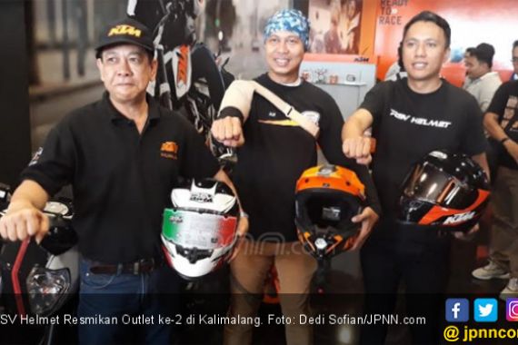 RSV Helmet Resmikan Outlet ke-2 di Kalimalang - JPNN.COM