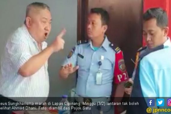 Lieus Mengamuk di Cipinang Gara-Gara Tak Boleh Besuk Ahmad Dhani - JPNN.COM
