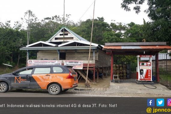 Net1 Indonesia Genjot Koneksi Internet 4G ke Pelosok Desa - JPNN.COM