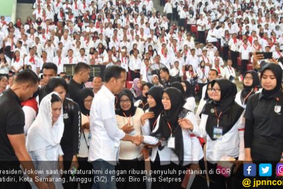 Jokowi Akui Peran Penyuluh Pertanian Sangat Penting - JPNN.COM