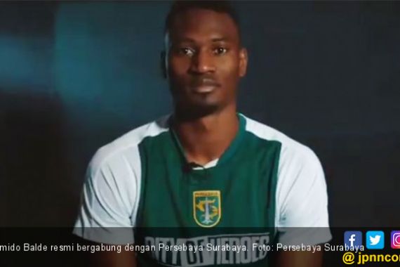 Resmi Dikontrak Persebaya, Amido Balde Bakal Cetak Berapa Gol?  - JPNN.COM