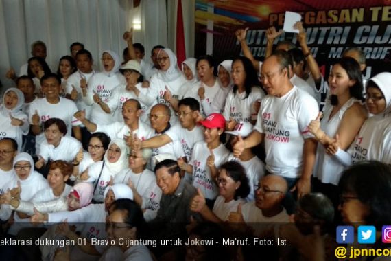 Putra Putri Kompleks Cijantung Beri Dukungan ke Jokowi - Ma'ruf - JPNN.COM