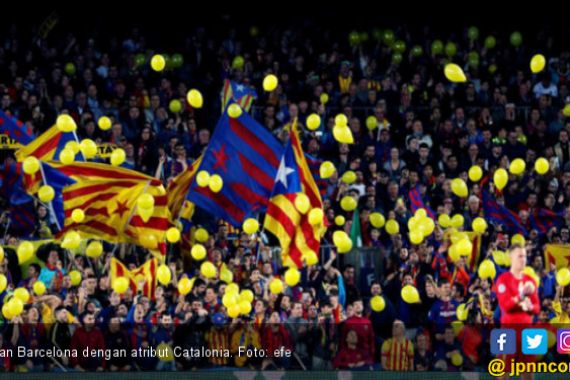 Barcelona Siapkan Kampanye Politik Catalonia di El Clasico - JPNN.COM