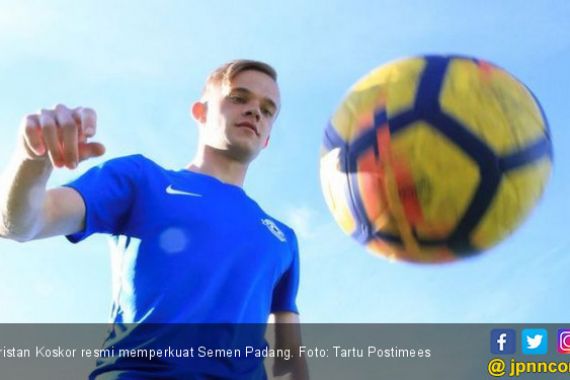 Semen Padang Resmi Gaet Penyerang Timnas Estonia Tristan Koskor - JPNN.COM