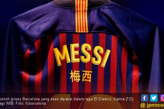 Barcelona akan Pakai Jersey Spesial di Laga El Clasico - JPNN.COM