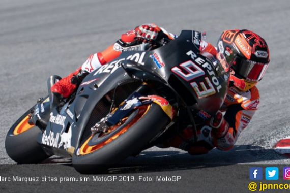 Marc Marquez Tercepat di Tes Pramusim MotoGP 2019, Rossi Masih Selow - JPNN.COM