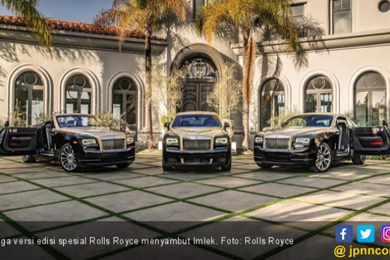 Empat Model Rolls Royce Berdandan Imlek - JPNN.COM