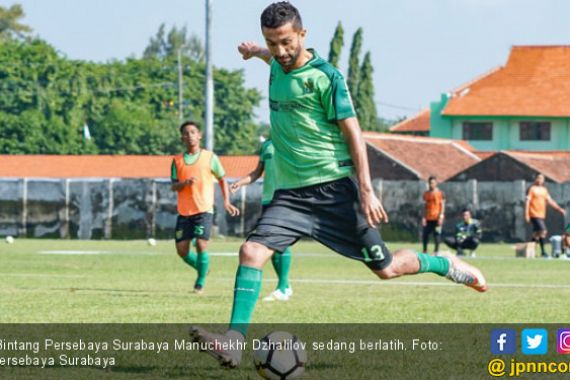 Dzhalilov dan Balde Absen Bela Persebaya Kontra Persinga - JPNN.COM