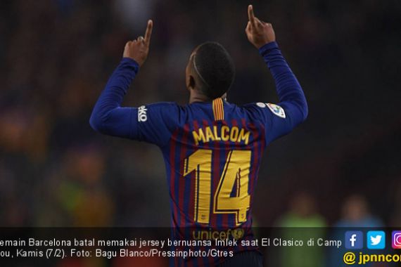 Barcelona Gagal Pakai Jersey Bernuansa Imlek saat El Clasico - JPNN.COM