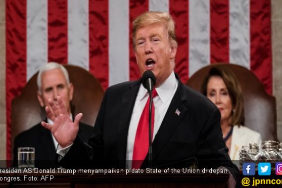 Pidato Tahunan, Trump Ajak Amerika Intoleran kepada Imigran - JPNN.COM