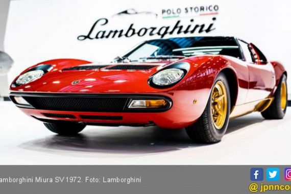 Menikmati Kelahiran Kembali Lamborghini Miura SV 1972 - JPNN.COM
