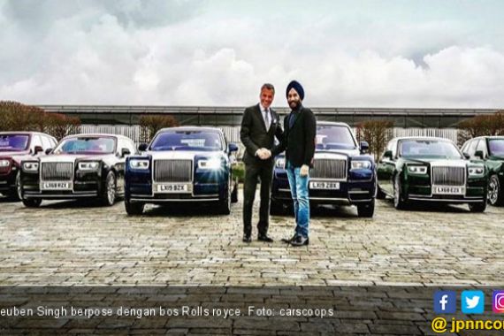 Demi Mencocokkan dengan Serban, Reuben Borong 6 Rolls Royce Sekaligus - JPNN.COM