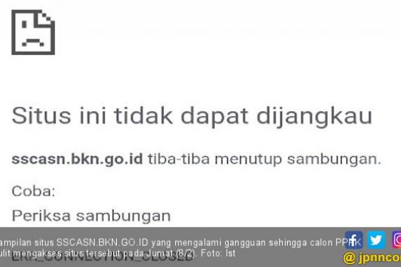 Calon PPPK Sulit Mengakses Portal SSCASN, BKN Bilang Begini - JPNN.COM