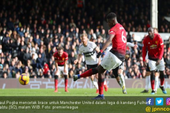Pogba Cetak Brace, Martial 1 Gol, Manchester United Gusur Chelsea - JPNN.COM