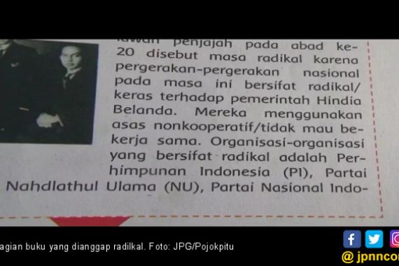 Buku Pelajaran dengan Unsur Radikalisme Beredar di Sini - JPNN.COM