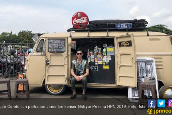Foodtruck Curi Perhatian Penonton Konser Gebyar Pesona HPN 2019 - JPNN.COM