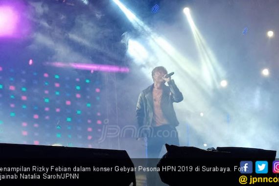 Rizky Febian Bikin Histeris Penonton Gebyar Pesona HPN 2019 - JPNN.COM