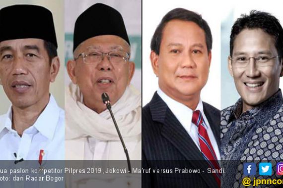Prabowo Kalahkan Jokowi dalam Simulasi Pilpres 2019 di Bogor, Ini Datanya - JPNN.COM
