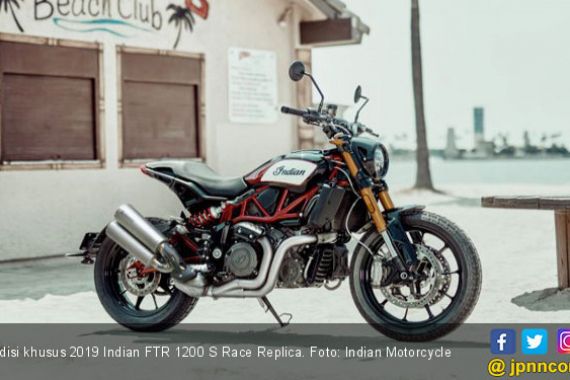 Edisi Khusus Indian FTR 1200 S Race Replica, Jangkung! - JPNN.COM