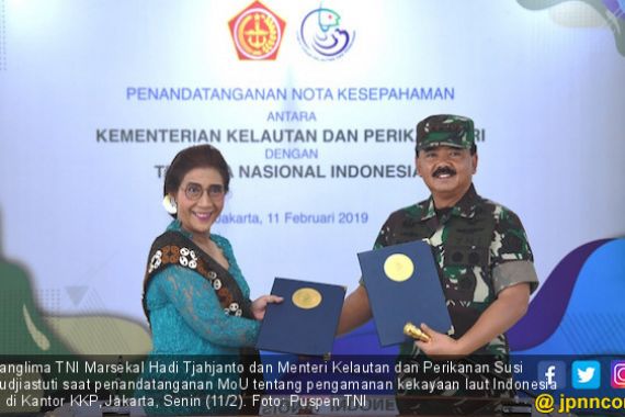 Top! TNI – KKP Bersinergi Amankan Kekayaan Laut Indonesia - JPNN.COM