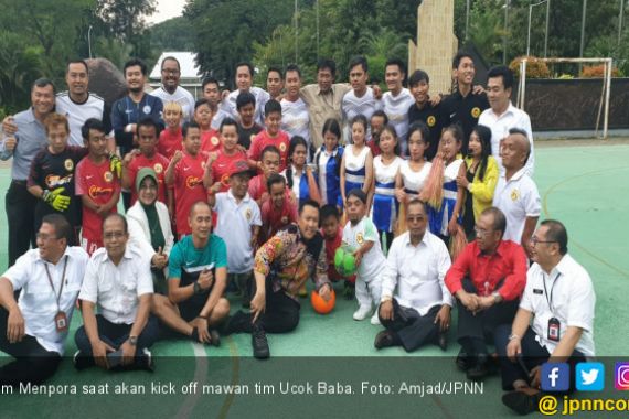 Tim Menpora Takluk dari Ucok Baba cs 5-3 - JPNN.COM