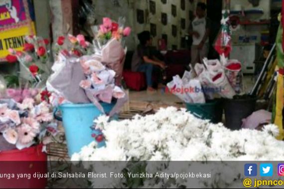 Jelang Hari Valentine, Penjualan Bunga Menurun - JPNN.COM