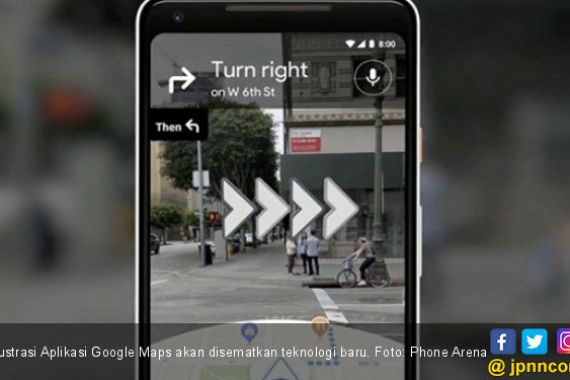 Ini Fitur Google Maps Baru untuk Pejalan Kaki - JPNN.COM