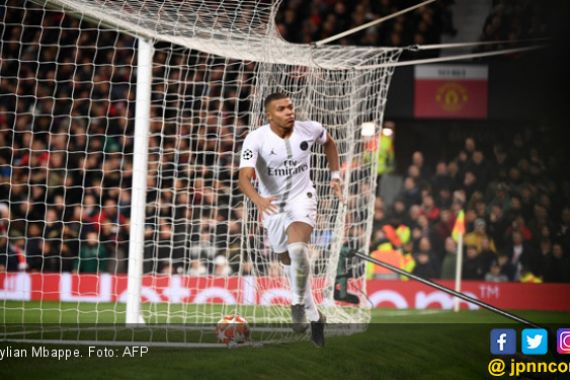 Kylian Mbappe Kesal PSG Gagal Menang Tiga Gol dari MU - JPNN.COM