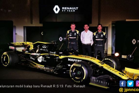 Tim Renault Optimistis Bisa Sejajar dengan Mercedes dan Ferrari di F1 2019 - JPNN.COM
