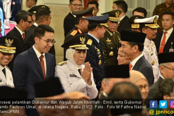 Sah Jadi Gubernur Jatim, Jokowi Minta Khofifah Langsung Tancap Gas - JPNN.COM