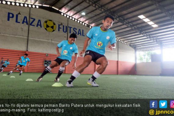 Seluruh Pemain Barito Putera Lakukan Tes Uji Yo-Yo - JPNN.COM