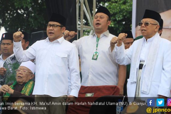 Cak Imin Sebut 98 persen Nahdliyin Pilih Jokowi - Ma'ruf - JPNN.COM