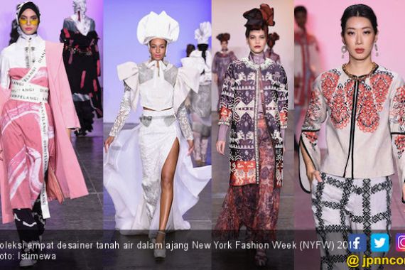 4 Desainer Indonesia Bikin Kagum Pengunjung New York Fashion Week 2019 - JPNN.COM