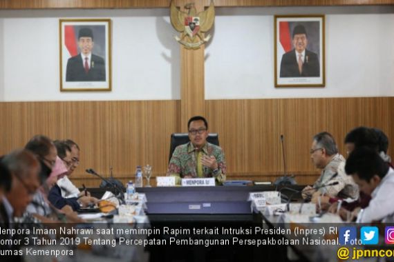 Menpora Langsung Gelar Rapim untuk Bahas Inpres Nomor 3/2019 - JPNN.COM