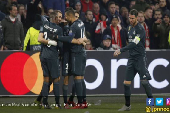 Diwarnai VAR Kontroversial, Real Madrid Bikin Ajax Gigit Jari - JPNN.COM