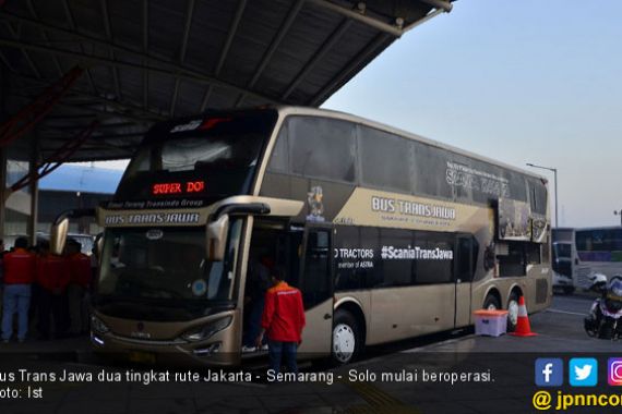 Bus Trans Jawa Beroperasi Rute Jakarta - Semarang - Solo Pagi Hari - JPNN.COM