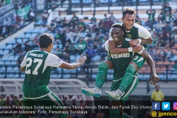 Balde Sumbang 4 Gol, Persebaya Lolos ke 16 Besar Piala Indonesia - JPNN.COM