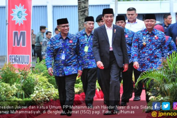 Jokowi: Terima Kasih, Muhammadiyah - JPNN.COM