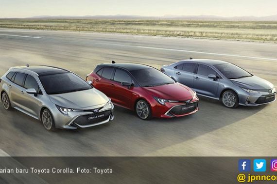 Toyota Corolla Baru Membawa Jantung Hybrid yang Berbeda - JPNN.COM