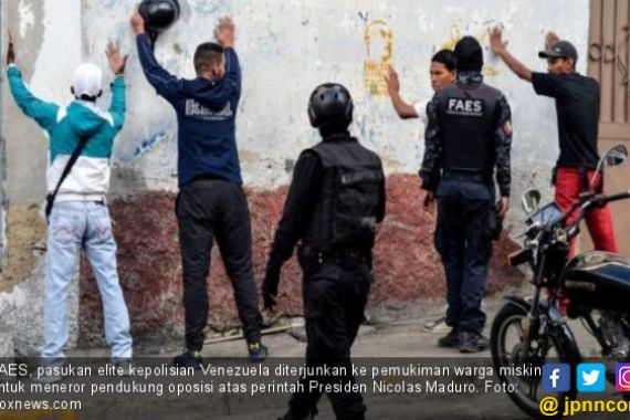 Krisis Venezuela: Maduro Kerahkan Pasukan Elite Meneror Pendukung Oposisi - JPNN.COM