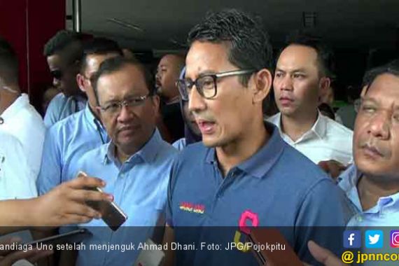 Sandiaga Uno Hanya Jenguk Ahmad Dhani 20 Menit - JPNN.COM