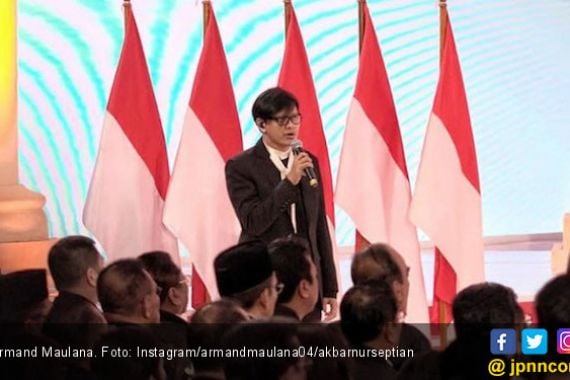 Debat Capres 2019 Bikin Armand Maulana Tegang - JPNN.COM