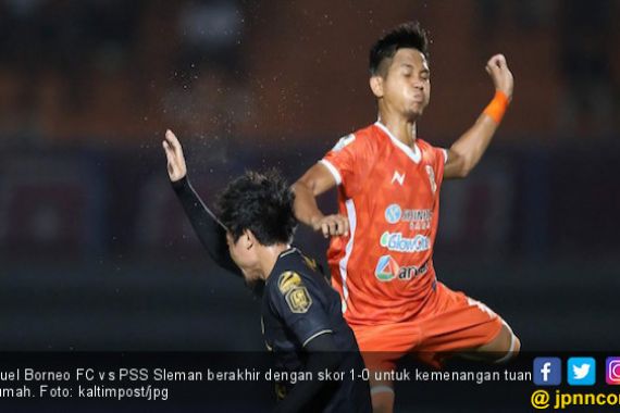 Menang Tipis Lawan PSS, Borneo FC Diminta Lebih Garang di Leg Kedua - JPNN.COM