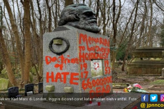 Makam Bapak Komunisme Jadi Sasaran Vandalisme - JPNN.COM