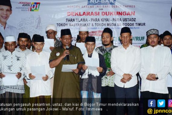 6 Pernyataan Kiai Bogor Timur untuk Menangkan Jokowi - Ma'ruf - JPNN.COM