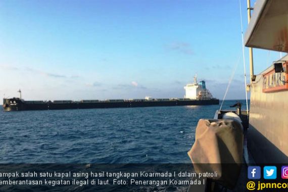 Koarmada I Berhasil Tangkap 8 Kapal Kargo dan Tanker Asing, Nih Datanya - JPNN.COM